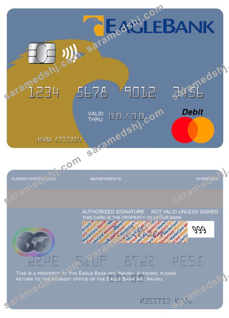 Nauru Eagle Bank Inc mastercard
